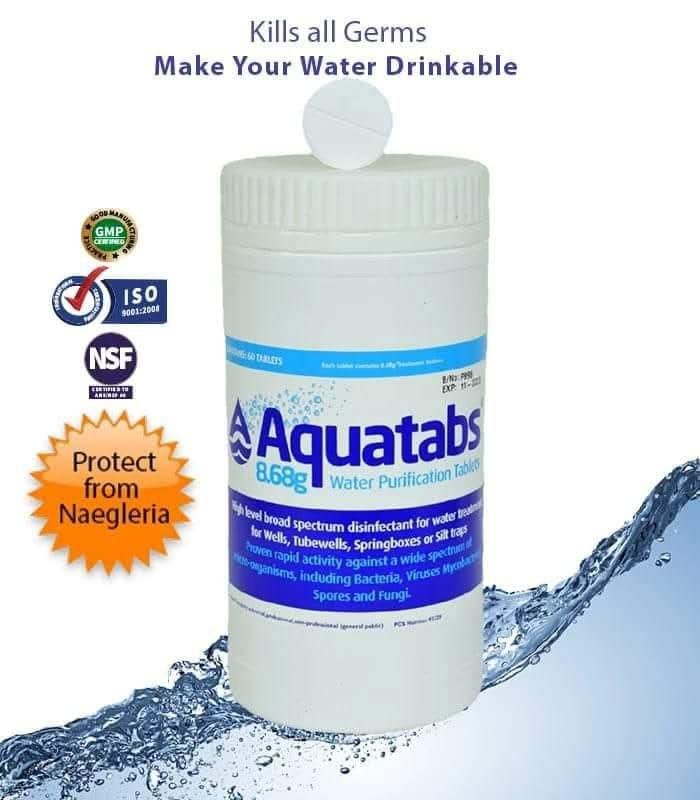 Aquatabs 8.68g Chlorine Tablets